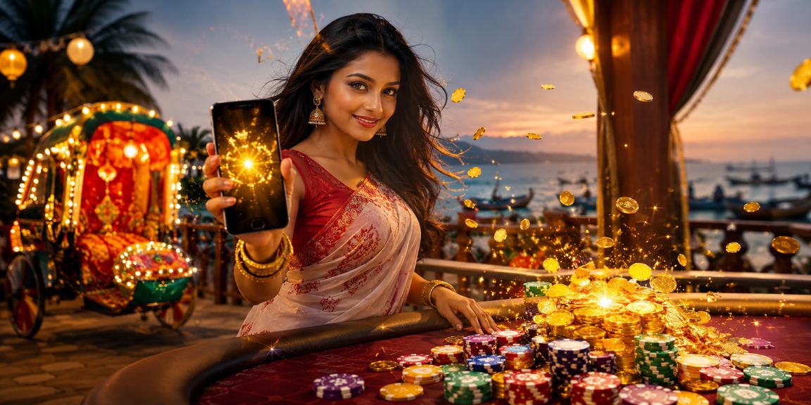 ঢাকায় পহেলা বৈশাখে মোবাইলে ক্যাসিনো ও বেটিং উপভোগ করছেন একজন নারী